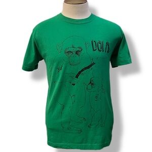 Graniph (Japan Brand) T Shirt Chimpanzees Monkey DS Graphic Print Men's MEDIUM